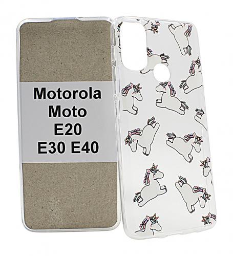 TPU Designdeksel Motorola Moto E20 / E30 / E40