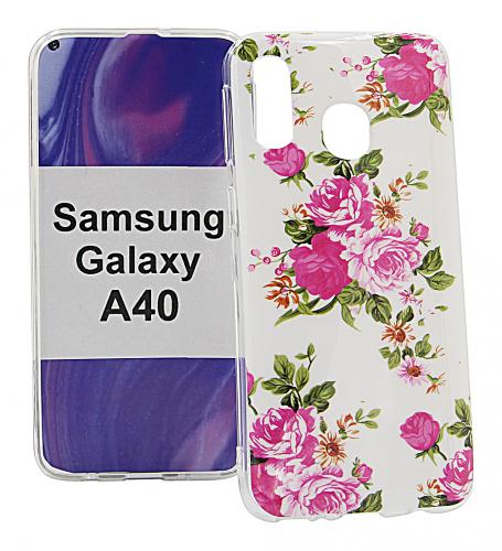 TPU Designdeksel Samsung Galaxy A40 (A405FN/DS)