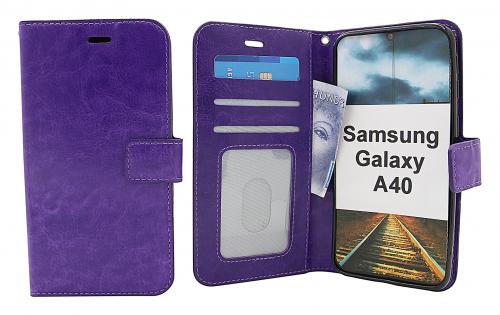 Crazy Horse Wallet Samsung Galaxy A40 (A405FN/DS)