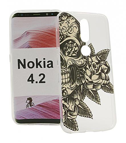 TPU Designdeksel Nokia 4.2