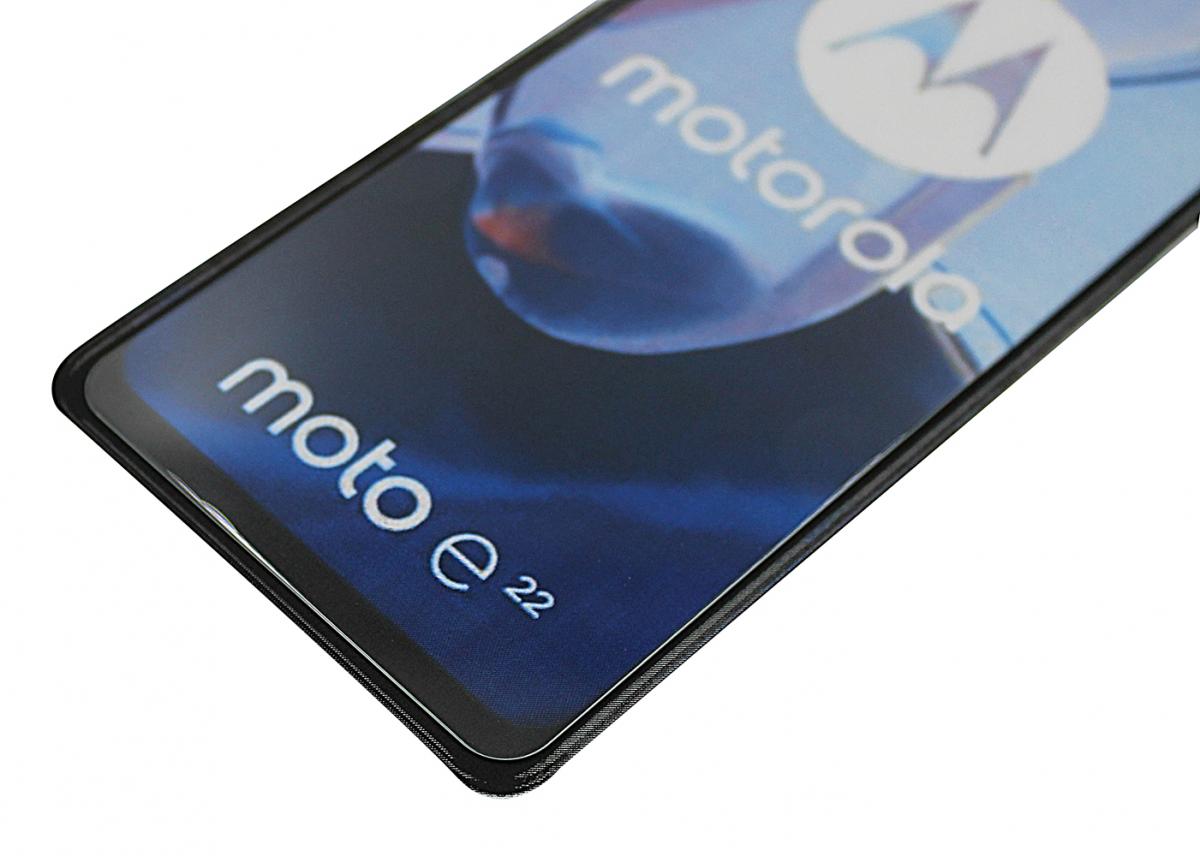 Skjermbeskyttelse av glass Motorola Moto E22i