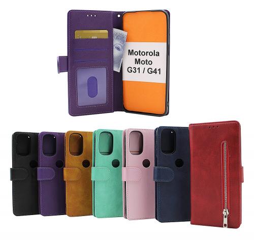 Zipper Standcase Wallet Motorola Moto G31/G41