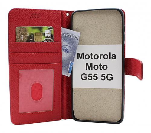 New Standcase Motorola Moto G55 5G Lommebok