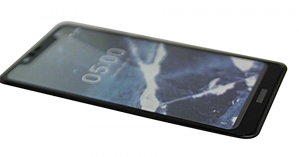 Full Frame Skjermbeskyttelse av glass Nokia 5.1 Plus