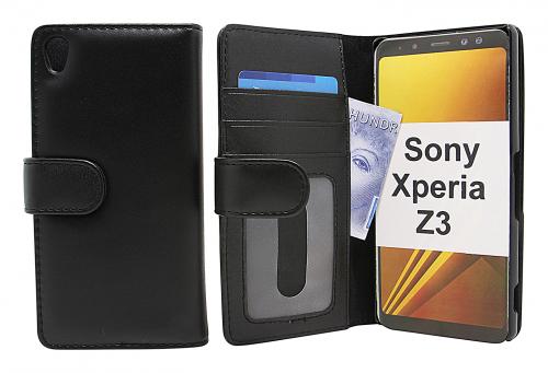 Skimblocker Lommebok-etui Sony Xperia Z3 (D6603)