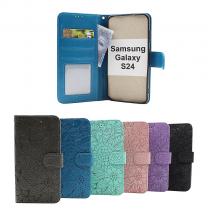 Flower Standcase Wallet Samsung Galaxy S24 5G (SM-S921B/DS)