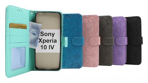 Flower Standcase Wallet Sony Xperia 10 IV 5G (XQ-CC54)