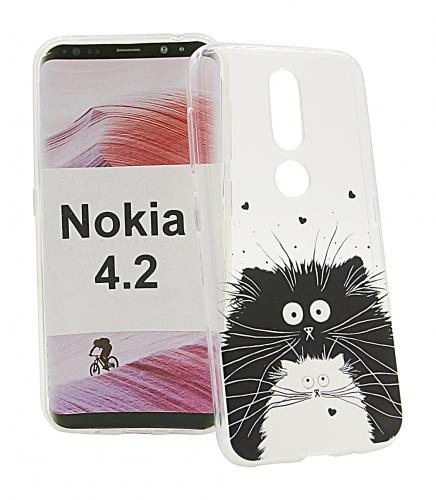 TPU Designdeksel Nokia 4.2