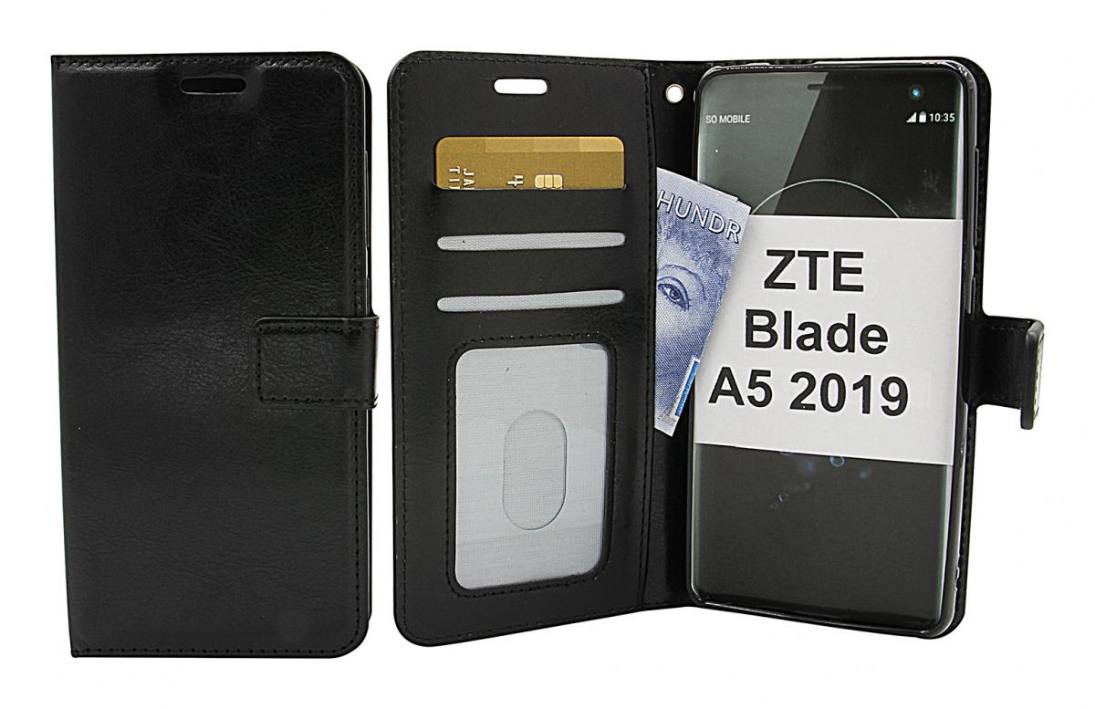 Crazy Horse Wallet ZTE Blade A5 2019