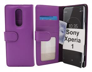 Skimblocker Lommebok-etui Sony Xperia 1 (J9110)