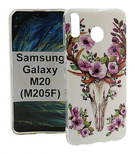 TPU Designdeksel Samsung Galaxy M20 (M205F)