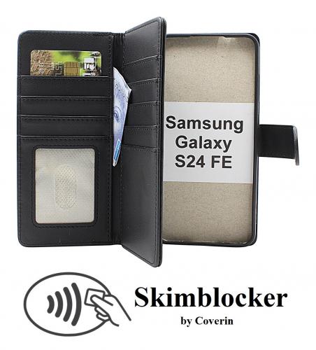 Skimblocker Samsung Galaxy S24 FE XL Lommebok Deksel