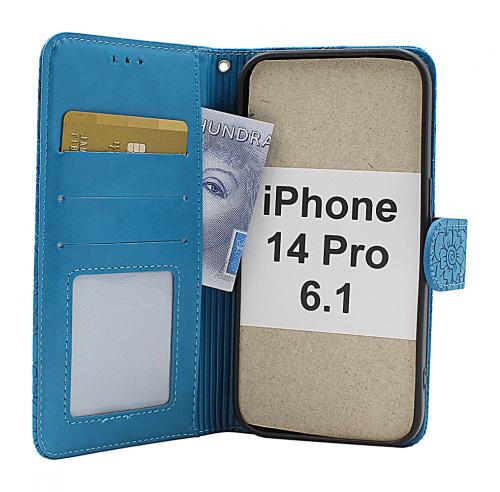 Flower Standcase Wallet iPhone 14 Pro (6.1)