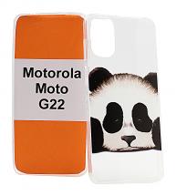 TPU Designdeksel Motorola Moto G22