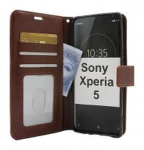 Crazy Horse Wallet Sony Xperia 5