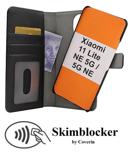 Skimblocker Magnet Wallet Xiaomi 11 Lite NE 5G / 11 Lite 5G NE