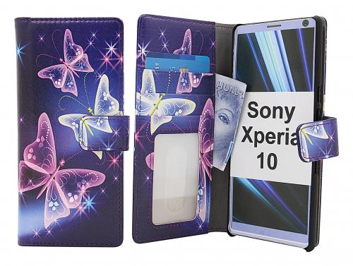 Skimblocker Magnet Designwallet Sony Xperia 10