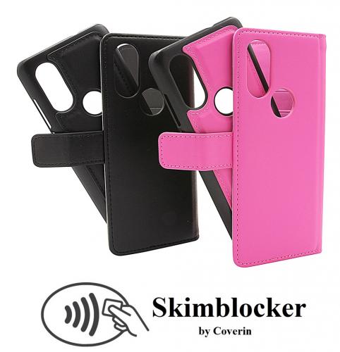 Skimblocker Magnet Wallet Motorola One Vision