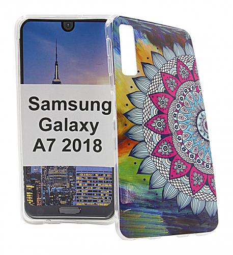 TPU Designdeksel Samsung Galaxy A7 2018 (A750FN/DS)