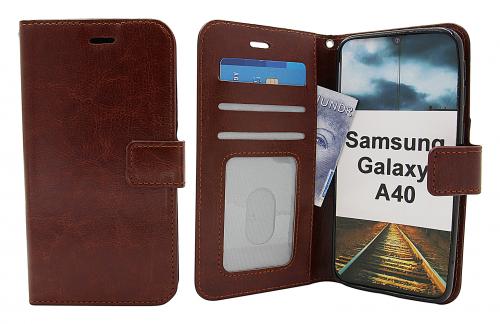 Crazy Horse Wallet Samsung Galaxy A40 (A405FN/DS)