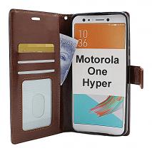 Crazy Horse Wallet Motorola One Hyper
