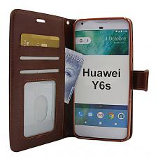 Crazy Horse Wallet Huawei Y6s