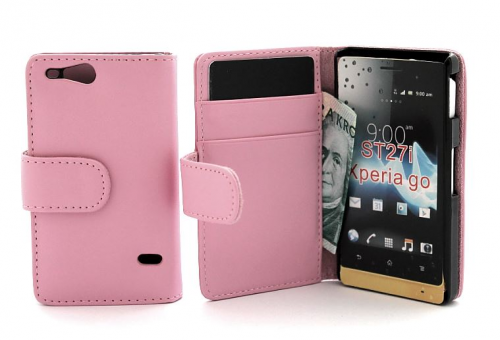 Lommebok-etui Sony Xperia Go ST27i