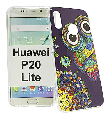 TPU Designdeksel Huawei P20 Lite