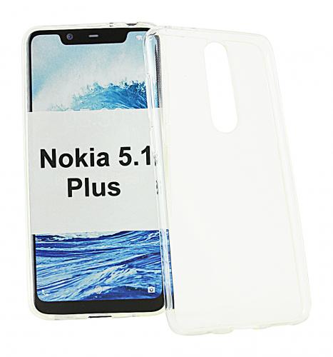 TPU-deksel for Nokia 5.1 Plus