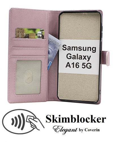 Skimblocker Samsung Galaxy A16 / A16 5G Lommebok Deksel