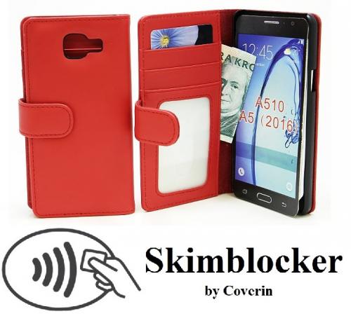 Skimblocker Lommebok-etui Samsung Galaxy A5 2016 (A510F)