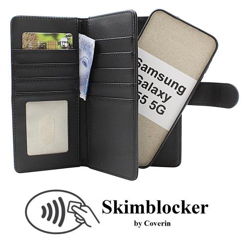 Skimblocker XL Magnet Wallet Samsung Galaxy A55 5G