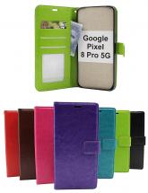 Crazy Horse Wallet Google Pixel 8 Pro 5G