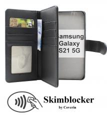 Skimblocker Samsung Galaxy S21 5G XL Lommebok Deksel