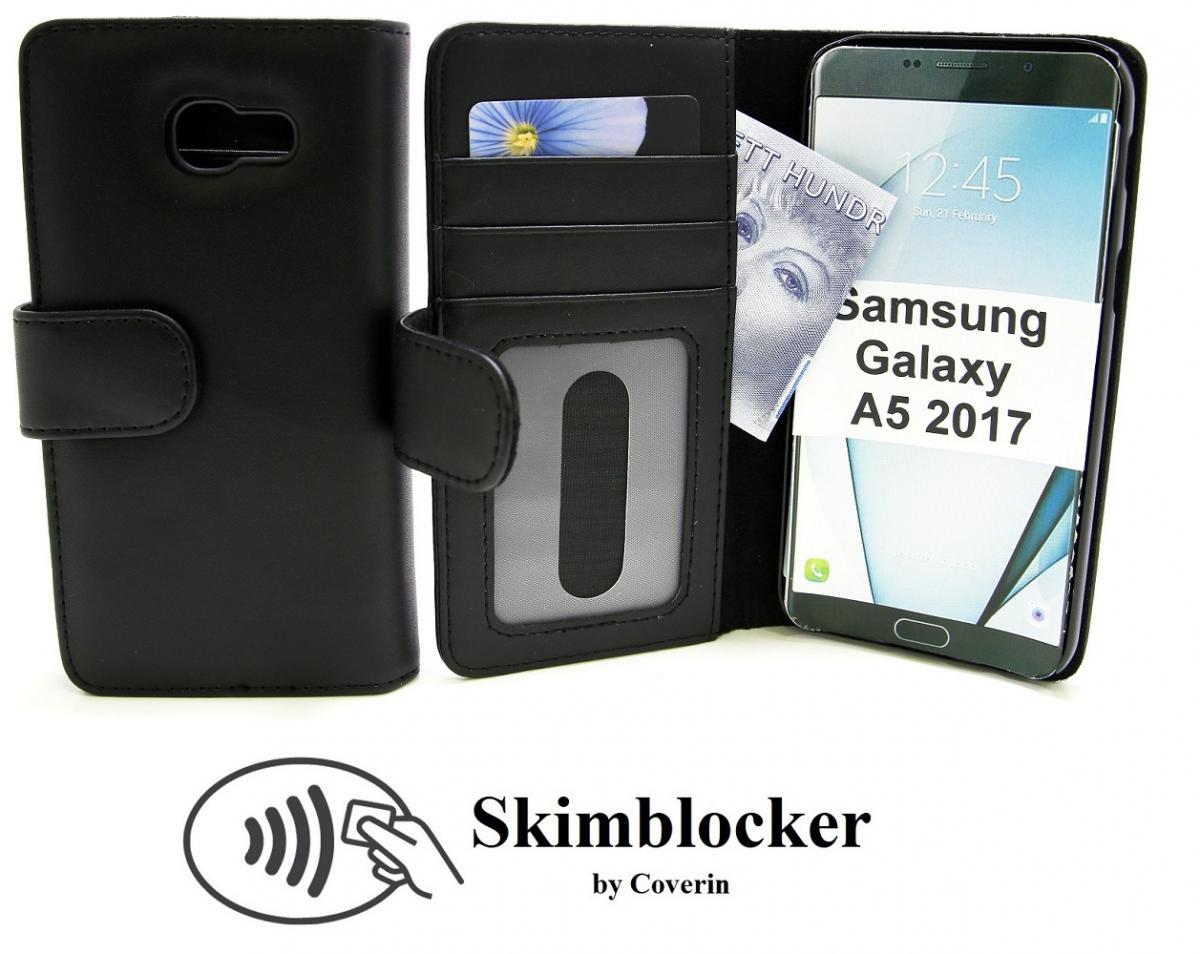 Skimblocker Lommebok-etui Samsung Galaxy A5 2017 (A520F)