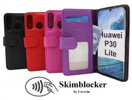 Skimblocker Lommebok-etui Huawei P30 Lite