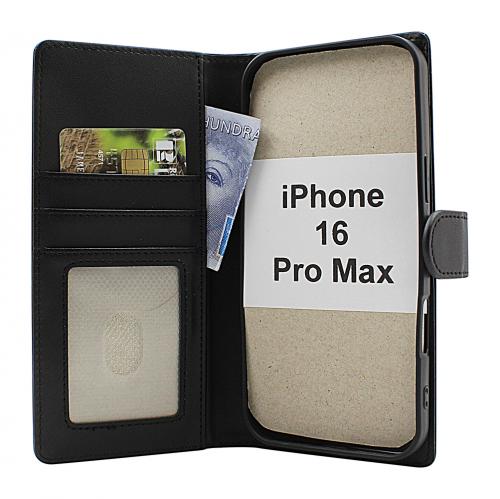 Skimblocker iPhone 16 Pro Max Lommebok Deksel