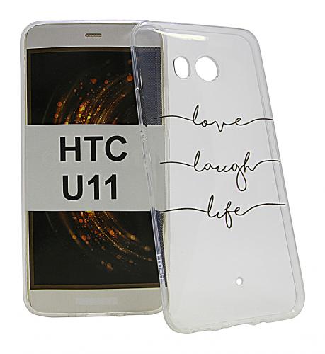 TPU Designdeksel HTC U11