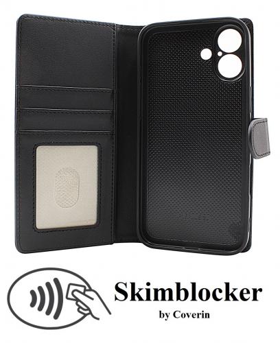 Skimblocker iPhone 16 Plus Magnet Lommebok Deksel