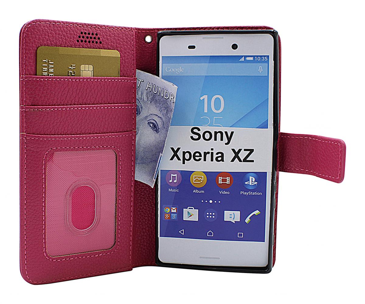 New Standcase Wallet Sony Xperia XZ / XZs (F8331 / G8231)