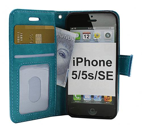 Crazy Horse wallet iPhone 5/5s/SE