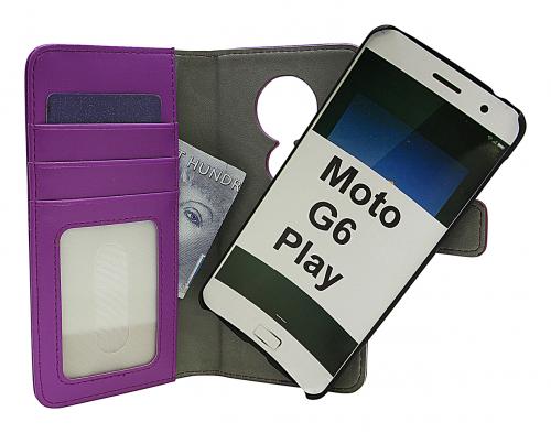 Skimblocker Magnet Wallet Motorola Moto G6 Play