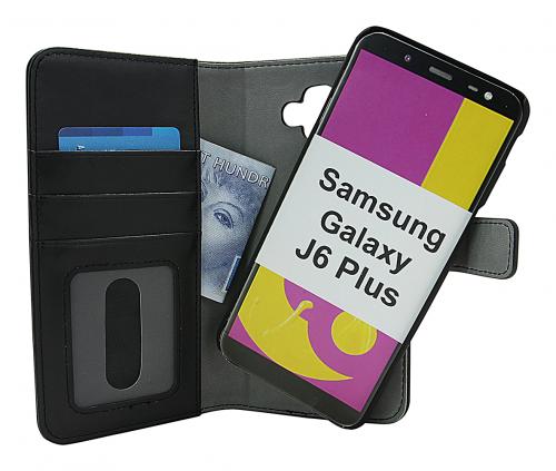 Skimblocker Magnet Wallet Samsung Galaxy J6 Plus (J610FN/DS)