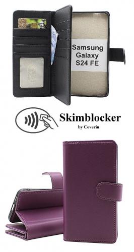 Skimblocker Samsung Galaxy S24 FE XL Lommebok Deksel