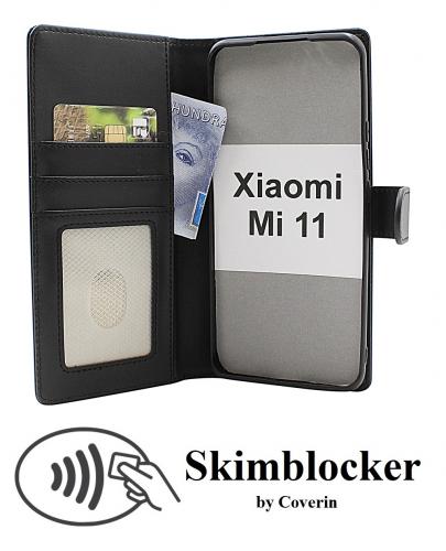 Skimblocker Xiaomi Mi 11 Magnet Lommebok Deksel