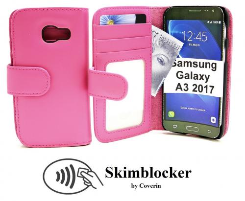 Skimblocker Lommebok-etui Samsung Galaxy A3 2017 (A320F)