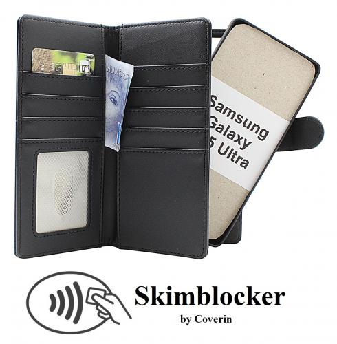 Skimblocker Samsung Galaxy S25 Ultra XL Magnet Lommebok Deksel