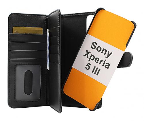 Skimblocker XL Magnet Wallet Sony Xperia 5 III (XQ-BQ52)