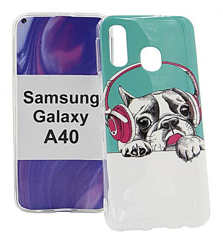 TPU Designdeksel Samsung Galaxy A40 (A405FN/DS)