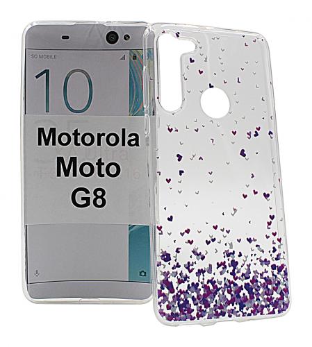 TPU Designdeksel Motorola Moto G8